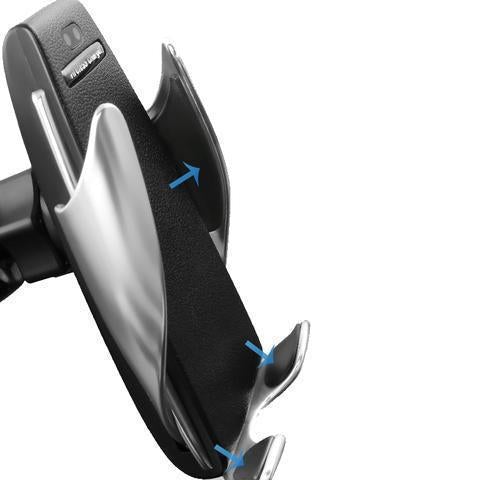 Fast Wireless Car Charger with Auto-Clamp